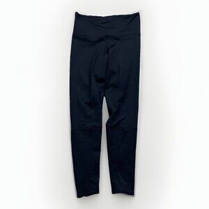 Mondor Black leggings Ankle Zip Wom M Made in Canada Ice Skating Yoga Sports